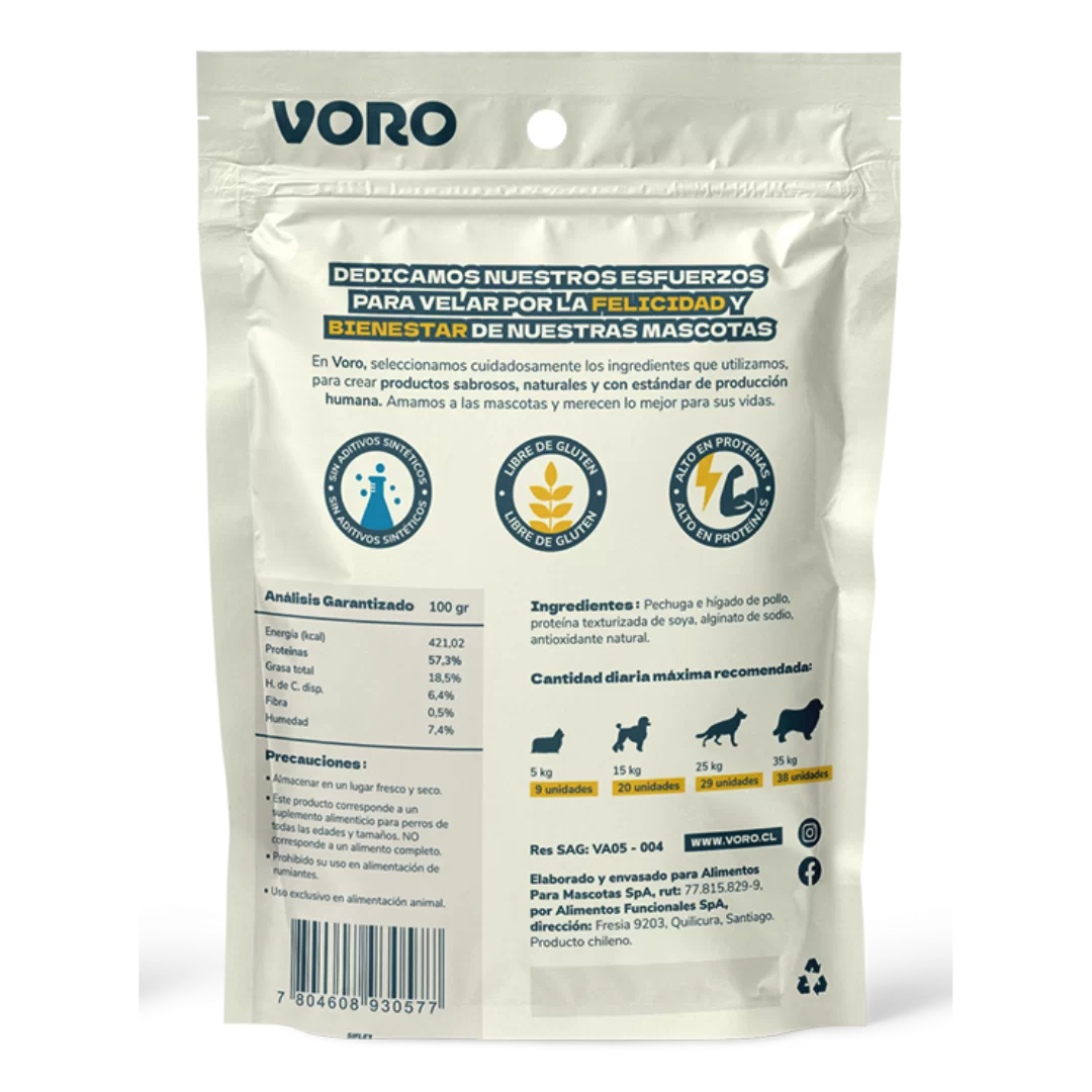 Voro Snack Sabor Mix De Pollo