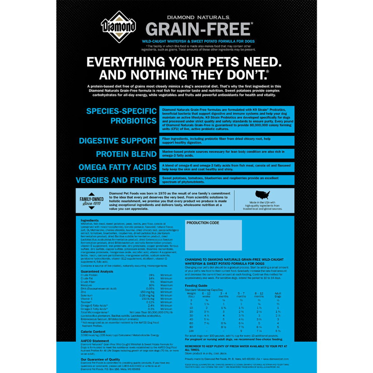 Diamond Naturals Grain Free Whitefish