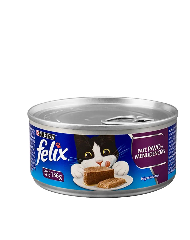 Lata Felix Paté Pavo Y Menudencias