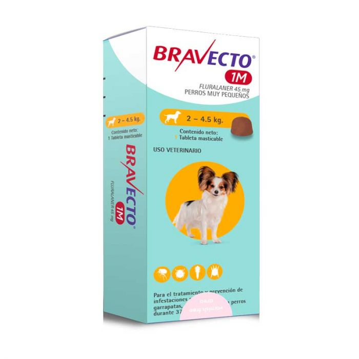 Bravecto 2kg - 4kg