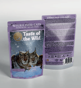 Pouch Gato Taste of The Wild Sterilised All Life Stage Pollo