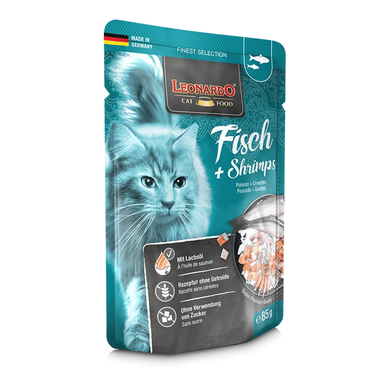 Leonardo Pouch Fish & Shrimp
