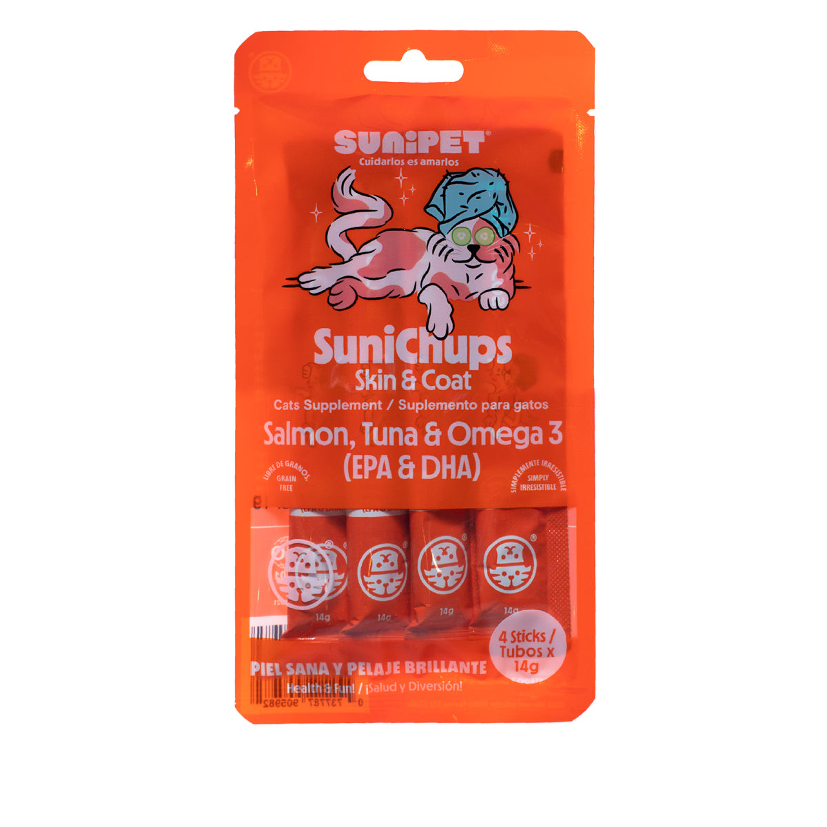 SuniChups Skin & Coat 4 Sticks | SuniPet