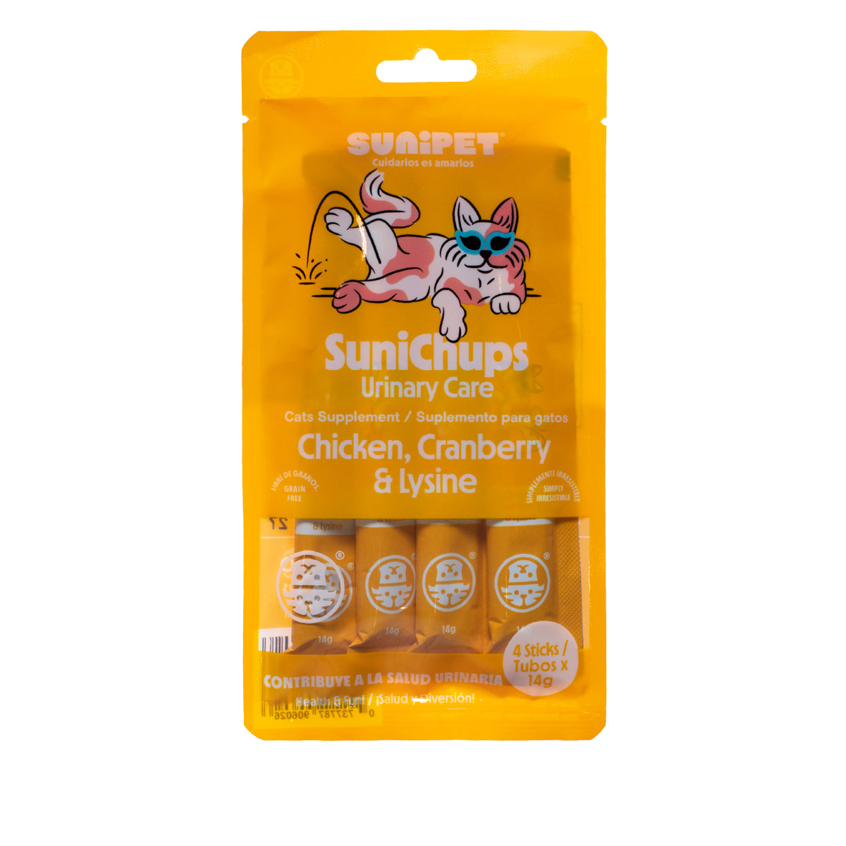 SuniChups Urinary Care 4 Sticks | SuniPet