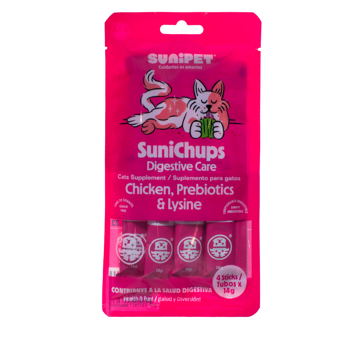 SuniChups Digestive Care 4 Sticks | SuniPet
