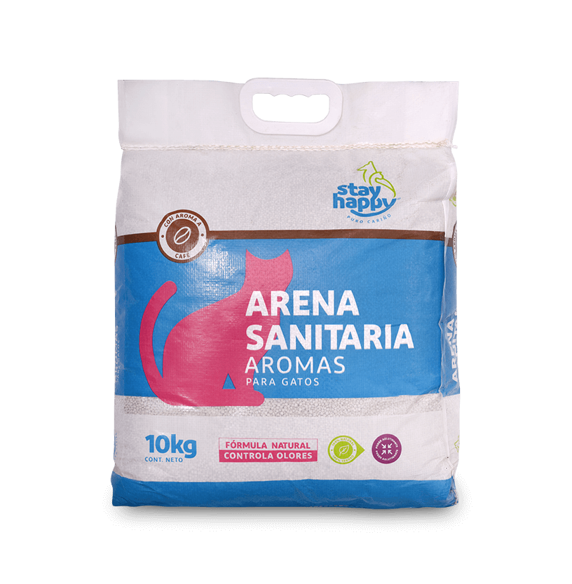 Arena Aglutinante Stay Happy Cafe 10kg