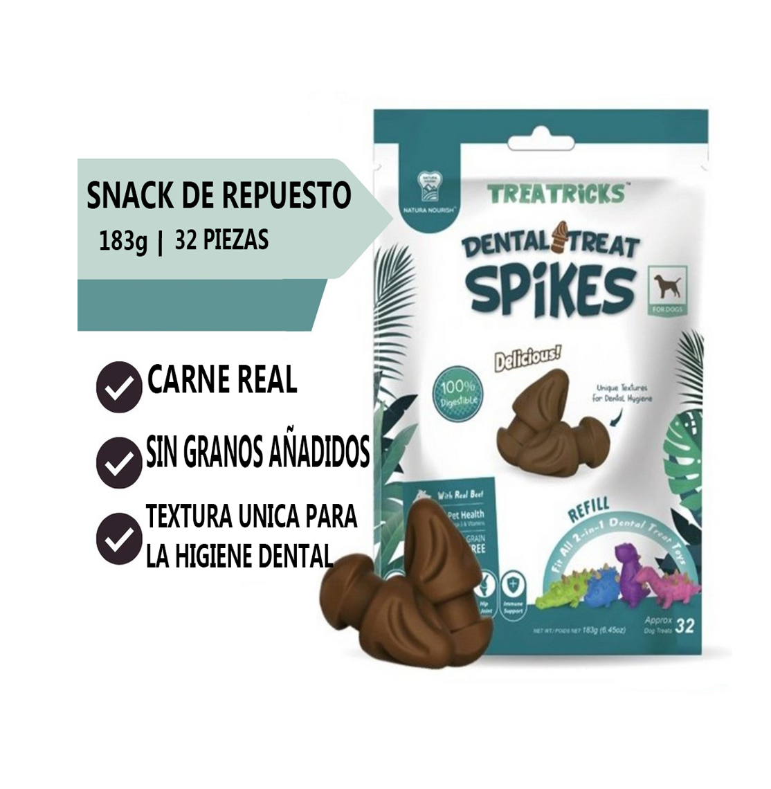 Dental Treat Spikes Pollo