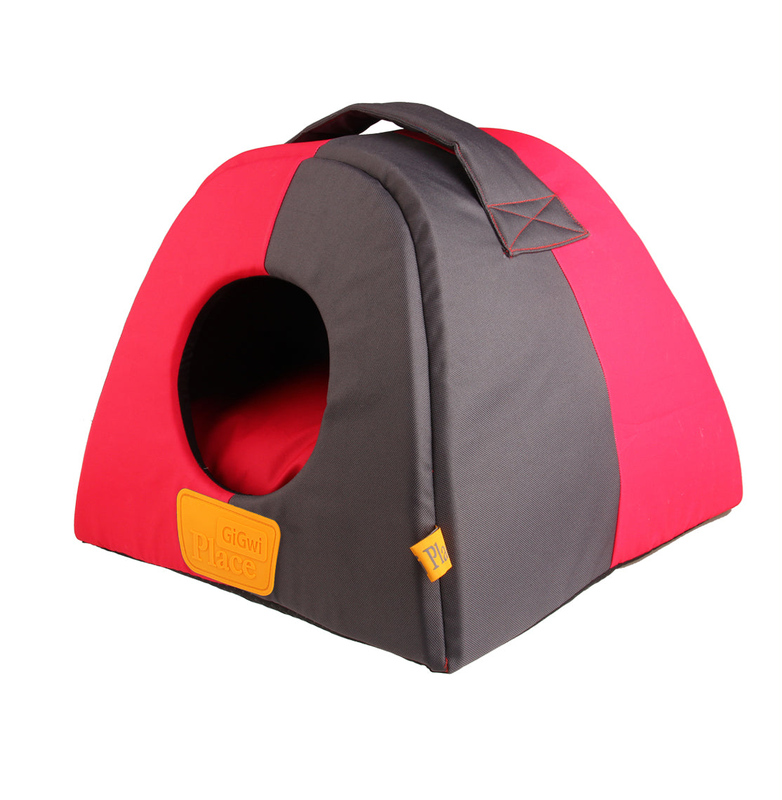 Cama Casa GiGwi Place Gris/ Rosado