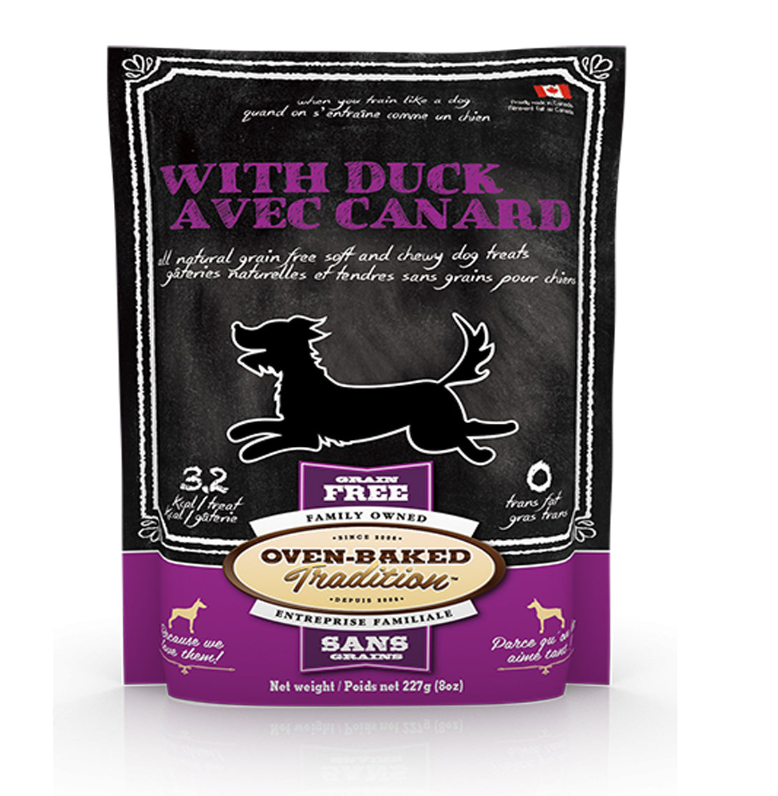 Snack Oven-Baked Snack de Pato Libre de Granos