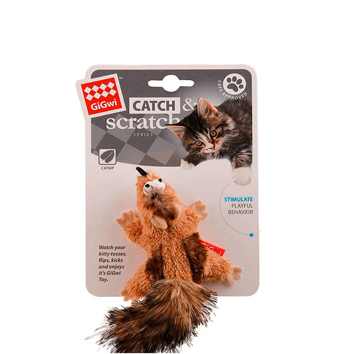 Ardilla Catch & Scratch GiGwi