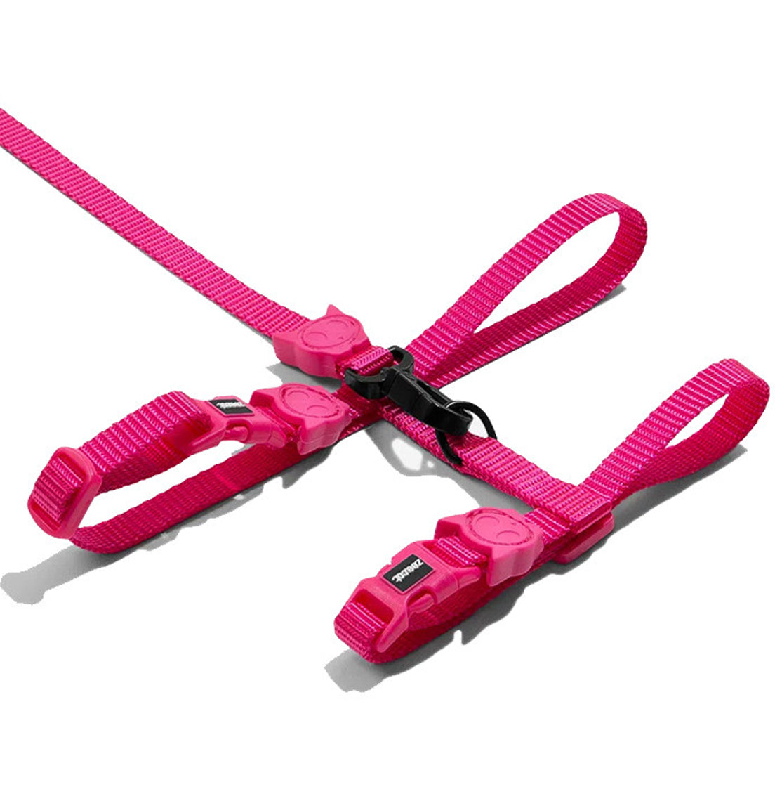 Arnés + Correa Pink Led ZeeCat