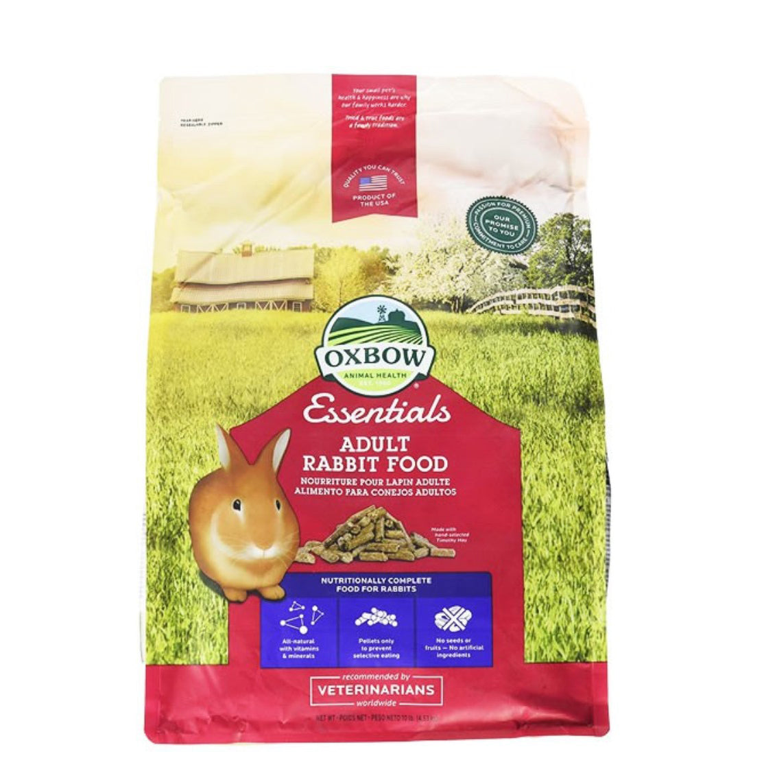 Alimento OxBow Essentials Conejo Adulto