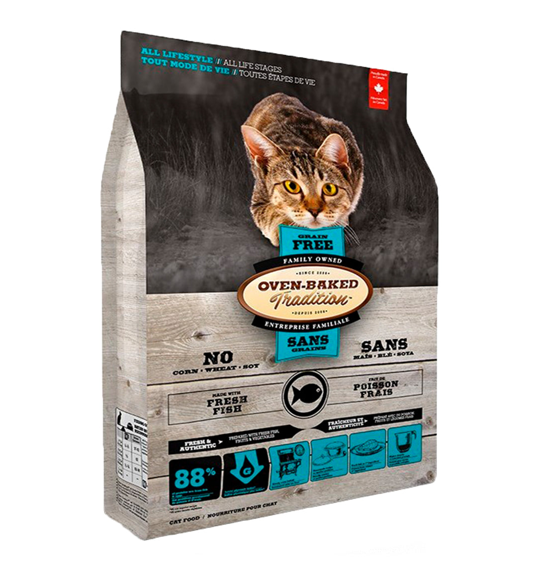 Oven Baked Cat Fish Grain Free