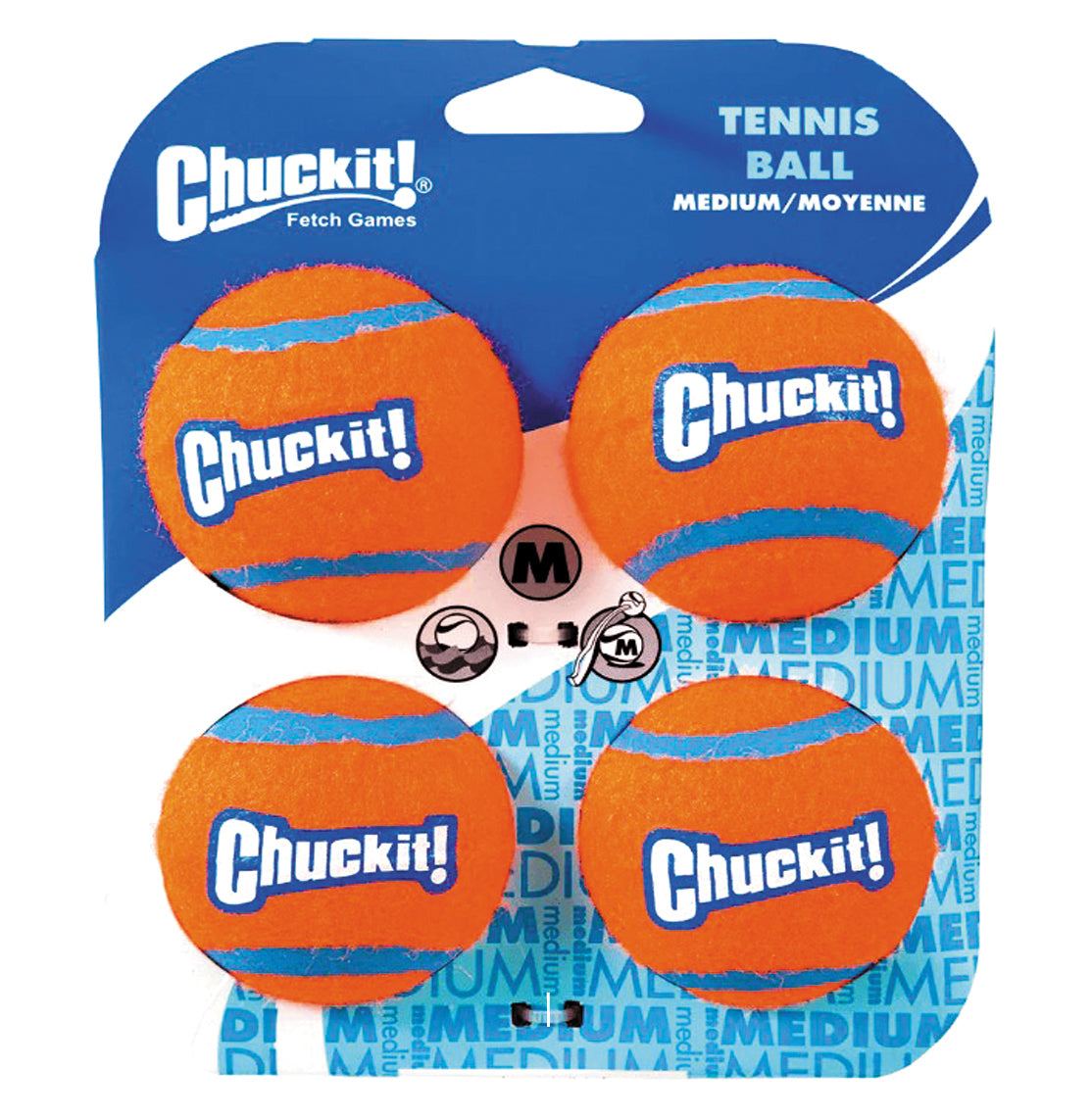 Pelotas Tennis x4 (M) Chuckit!