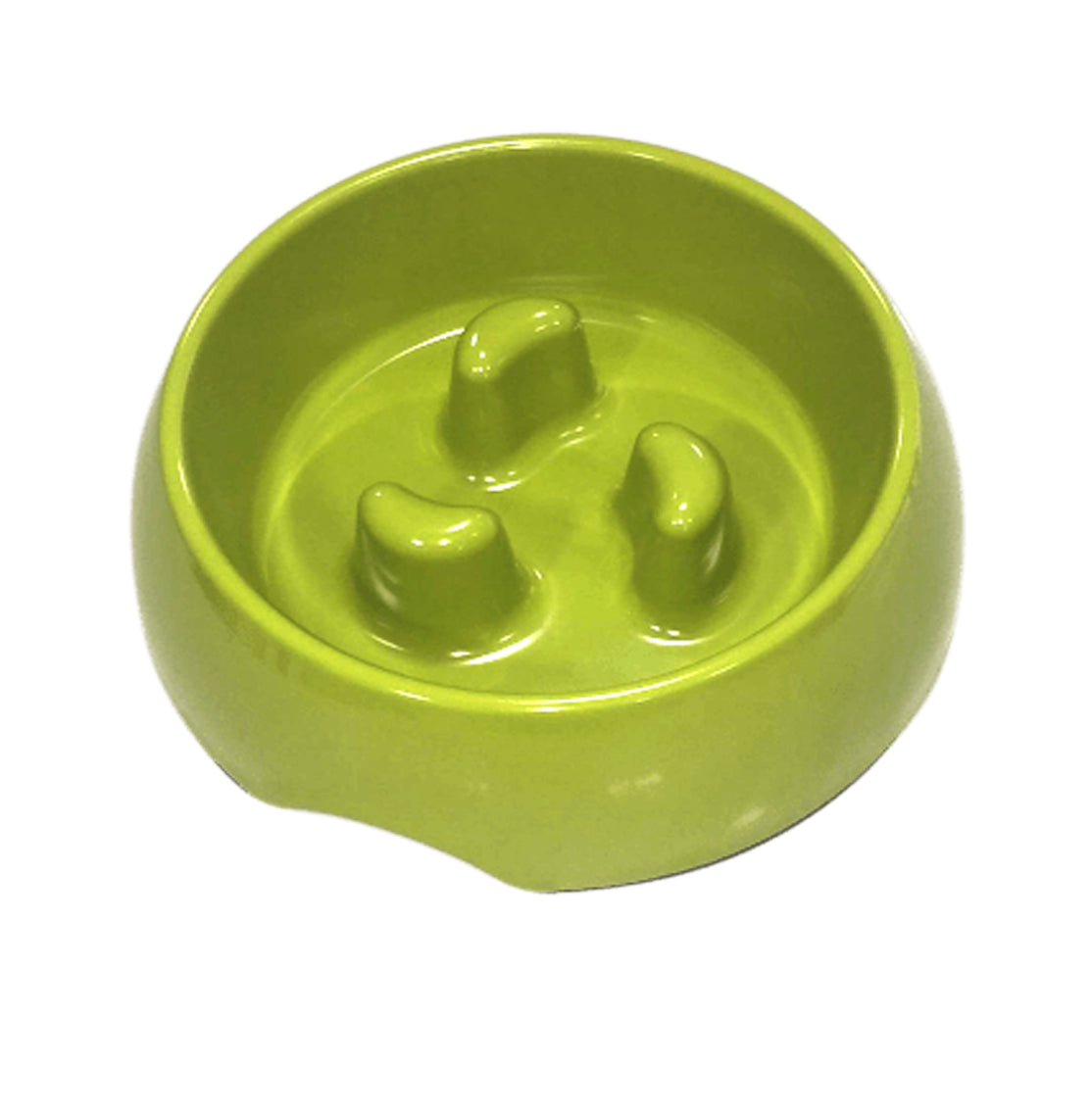 Plato Mascan Anti-Ahogo Verde