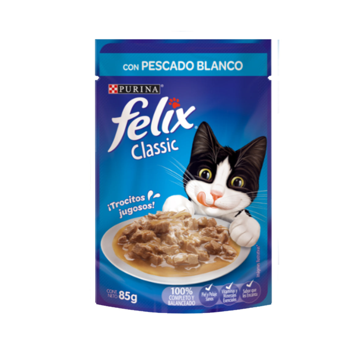 Felix Sachet Pescado Blanco 85gr