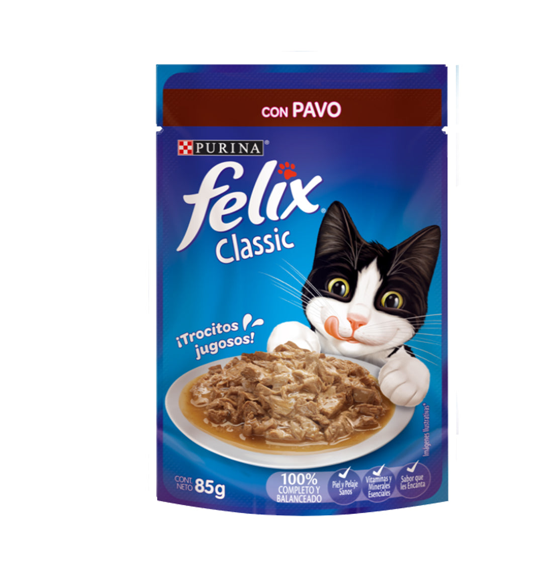 Felix Sachet con Pavo 85gr