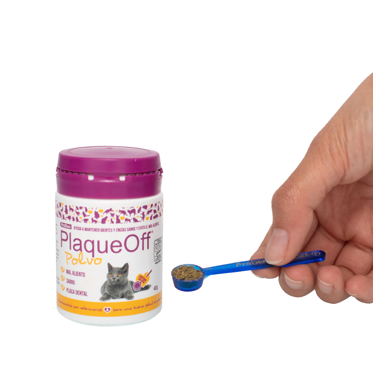 PlaqueOff Polvo Gato (removedor de placa y sarro)