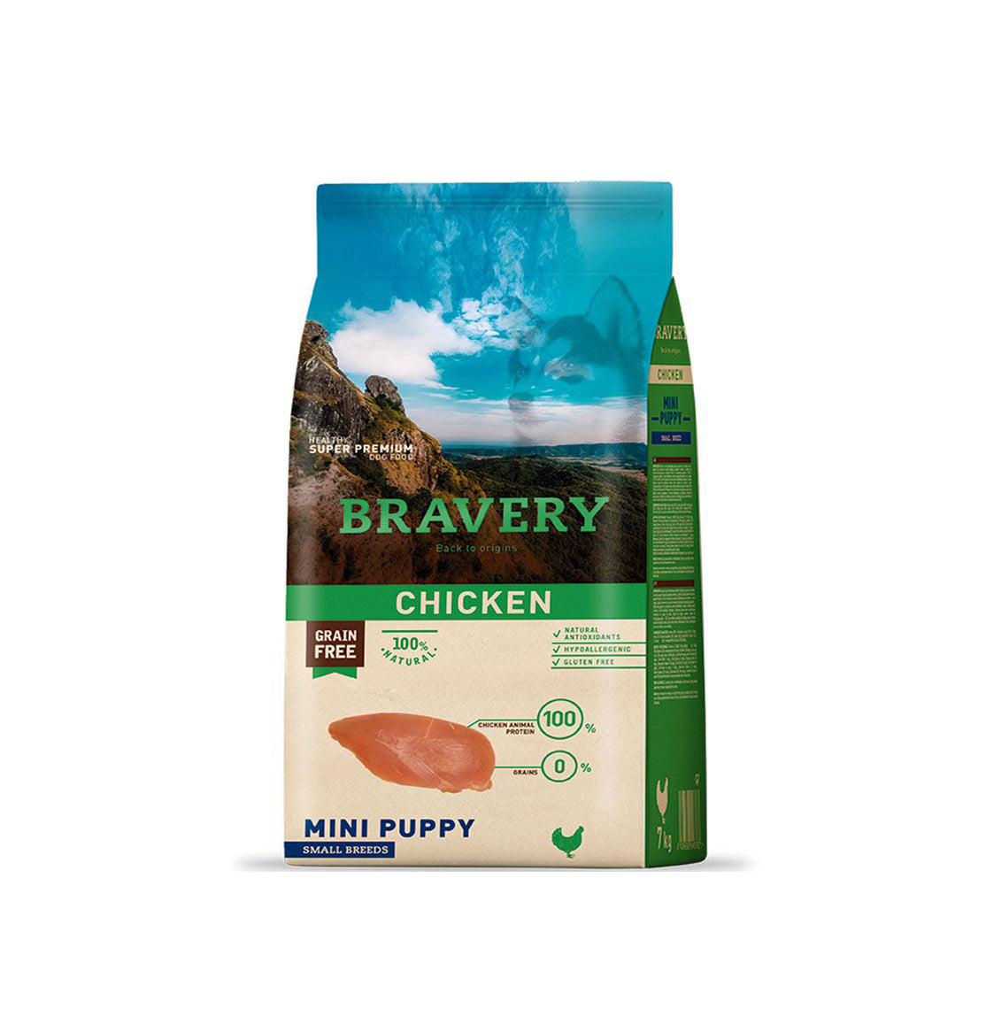 Bravery Dog Mini Puppy Chicken