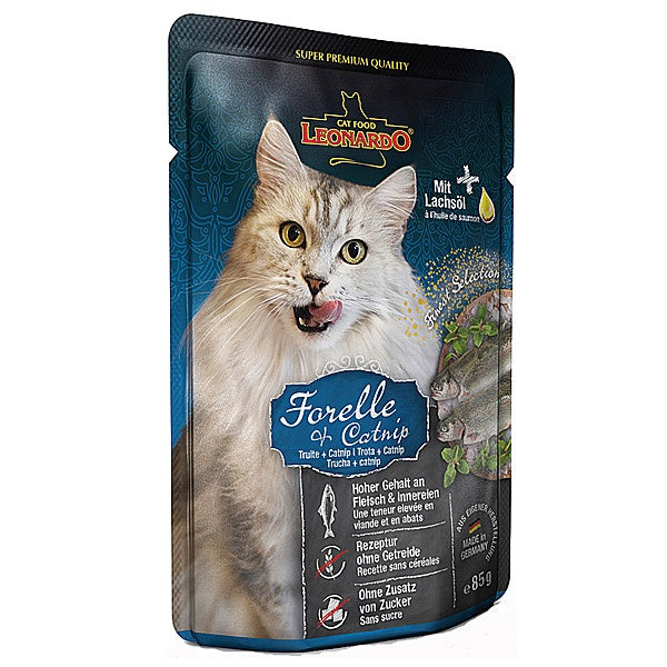 Leonardo Pouch Cat Forelle & Catnip