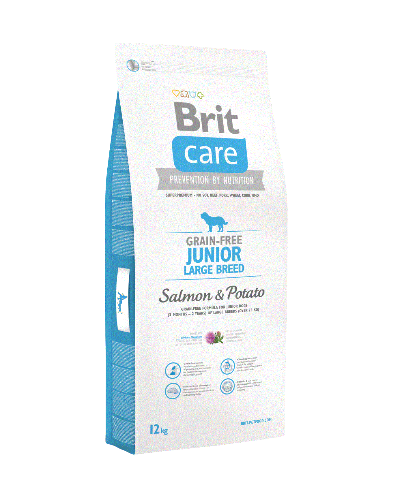 Brit Care Junior Large Breed Salmón Grain Free