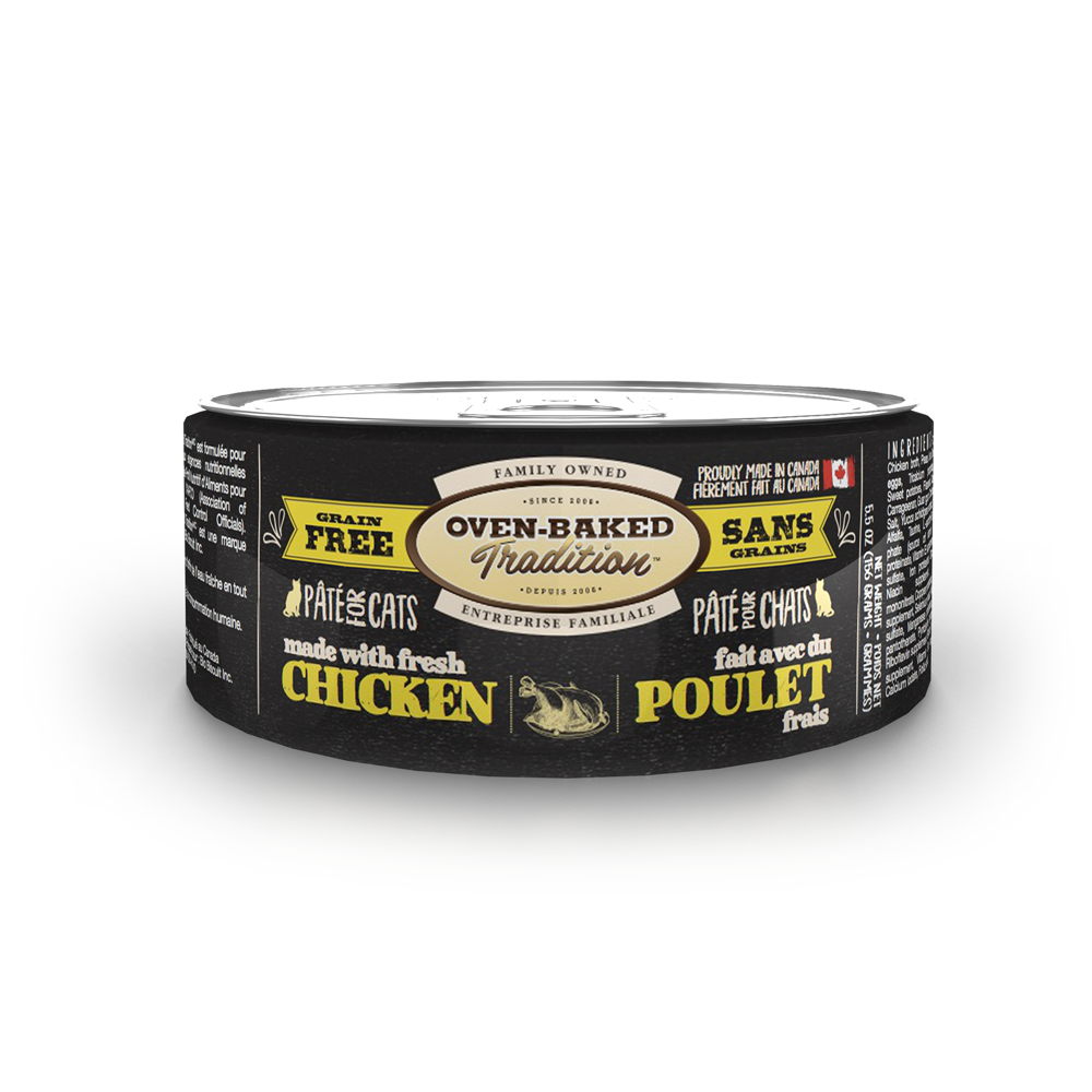 Oven-Baked Paté para Gatos Pollo 156gr