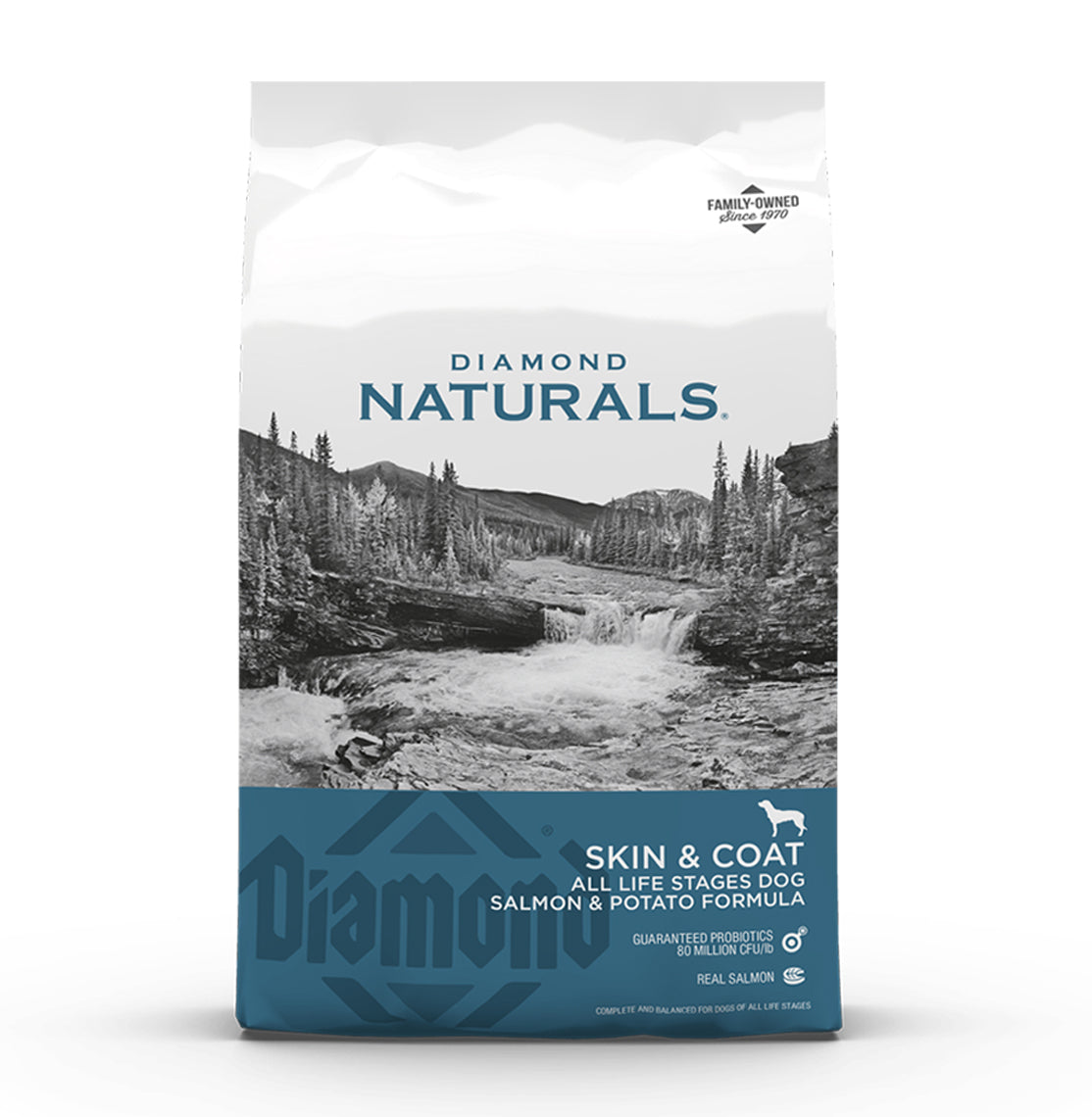 Diamond Naturals Salmón y Papas Skin & Coat Todas las Edades