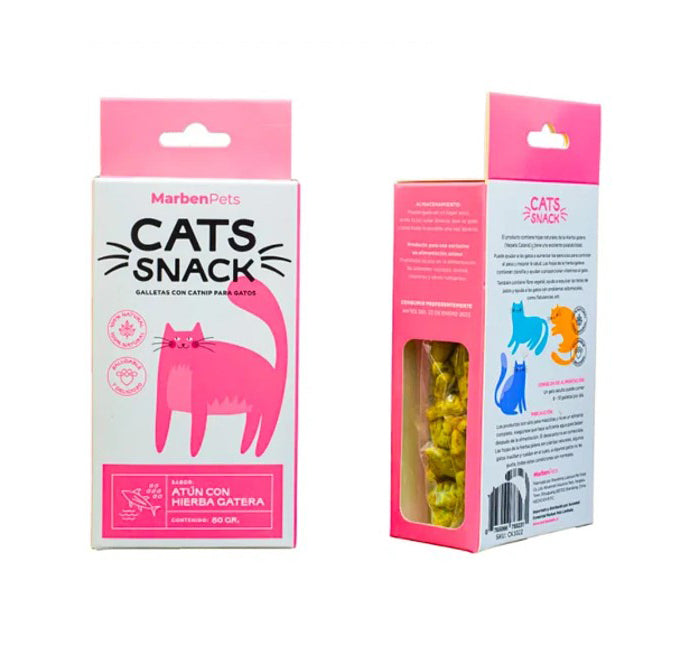 Galletas de Atún con Hierba Gatera MarbenPets