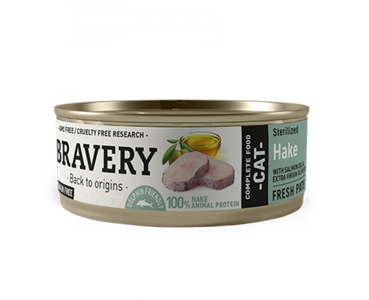 Bravery Lata Cat Hake Sterized
