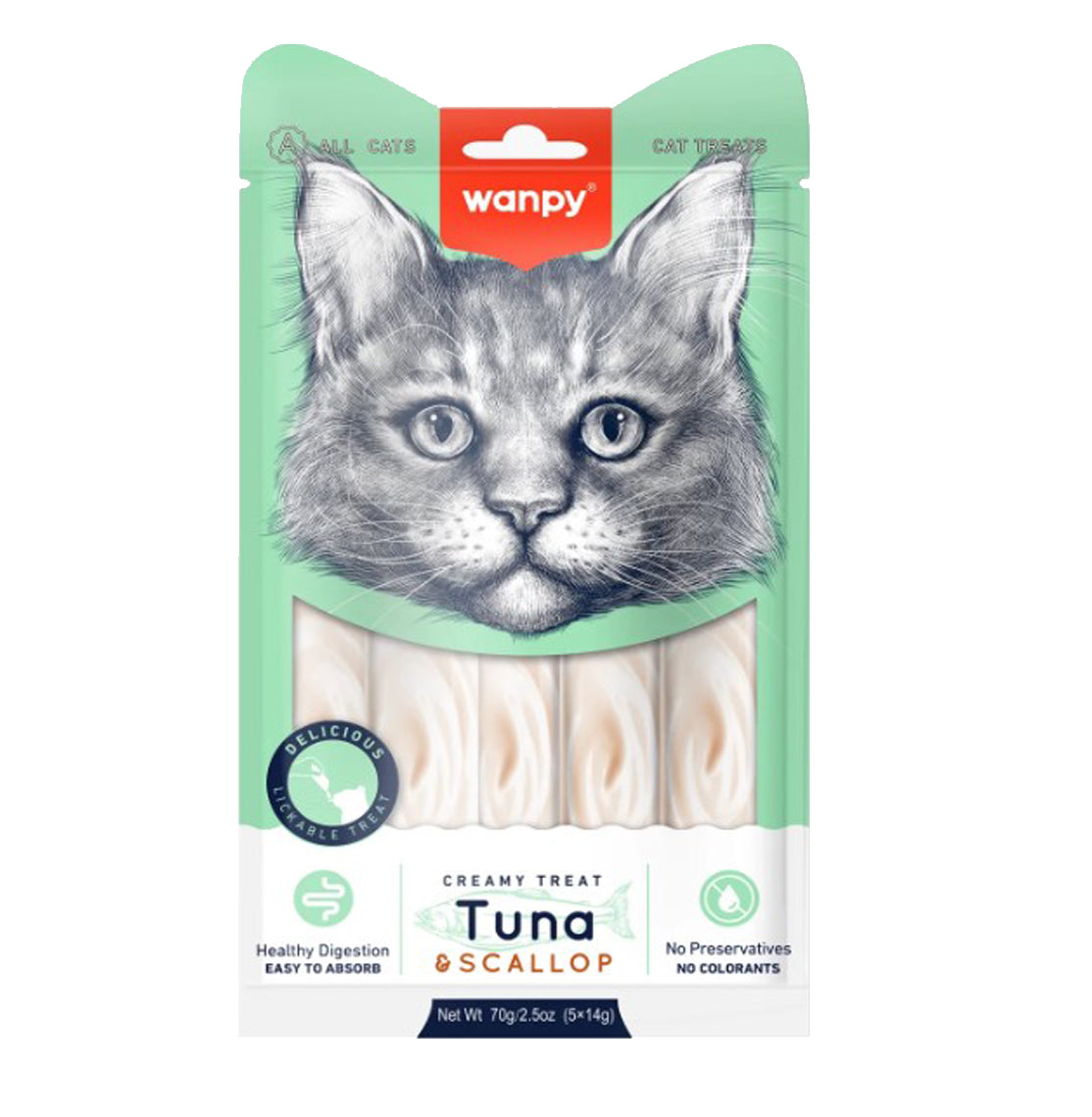 Wanpy Creamy Tuna & Scallop