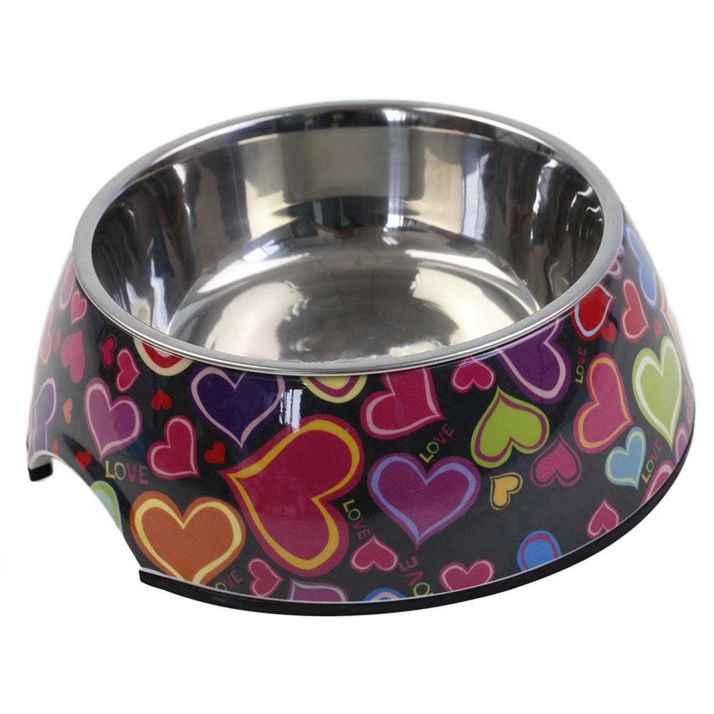 Plato Mascan Diseño Corazones