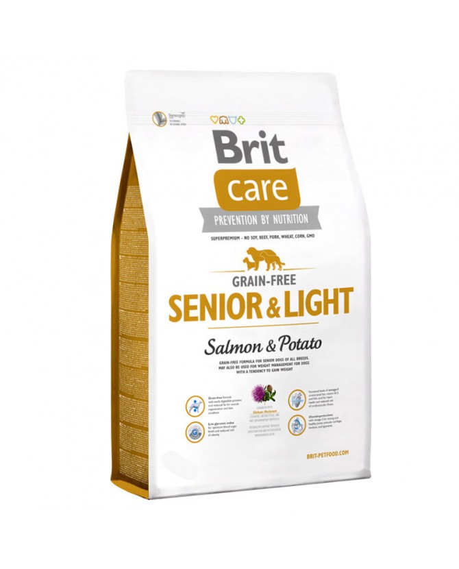 Brit Care Senior & Light Salmón and Potato