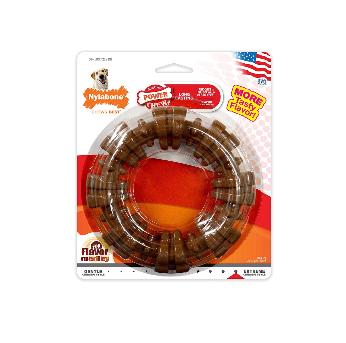 Nylabone Anillo Texturizado