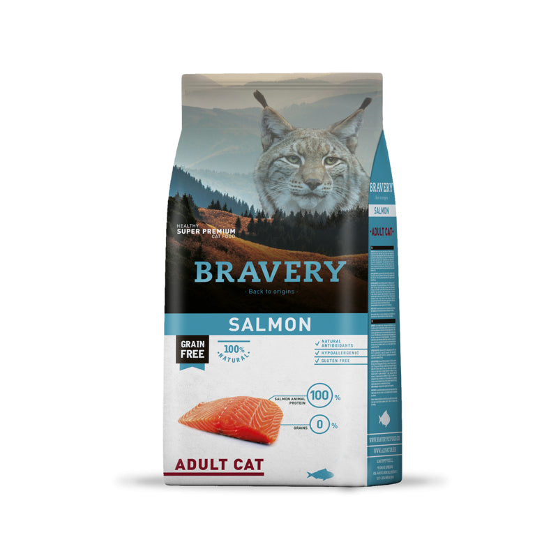 Bravery Adult Cat Salmón