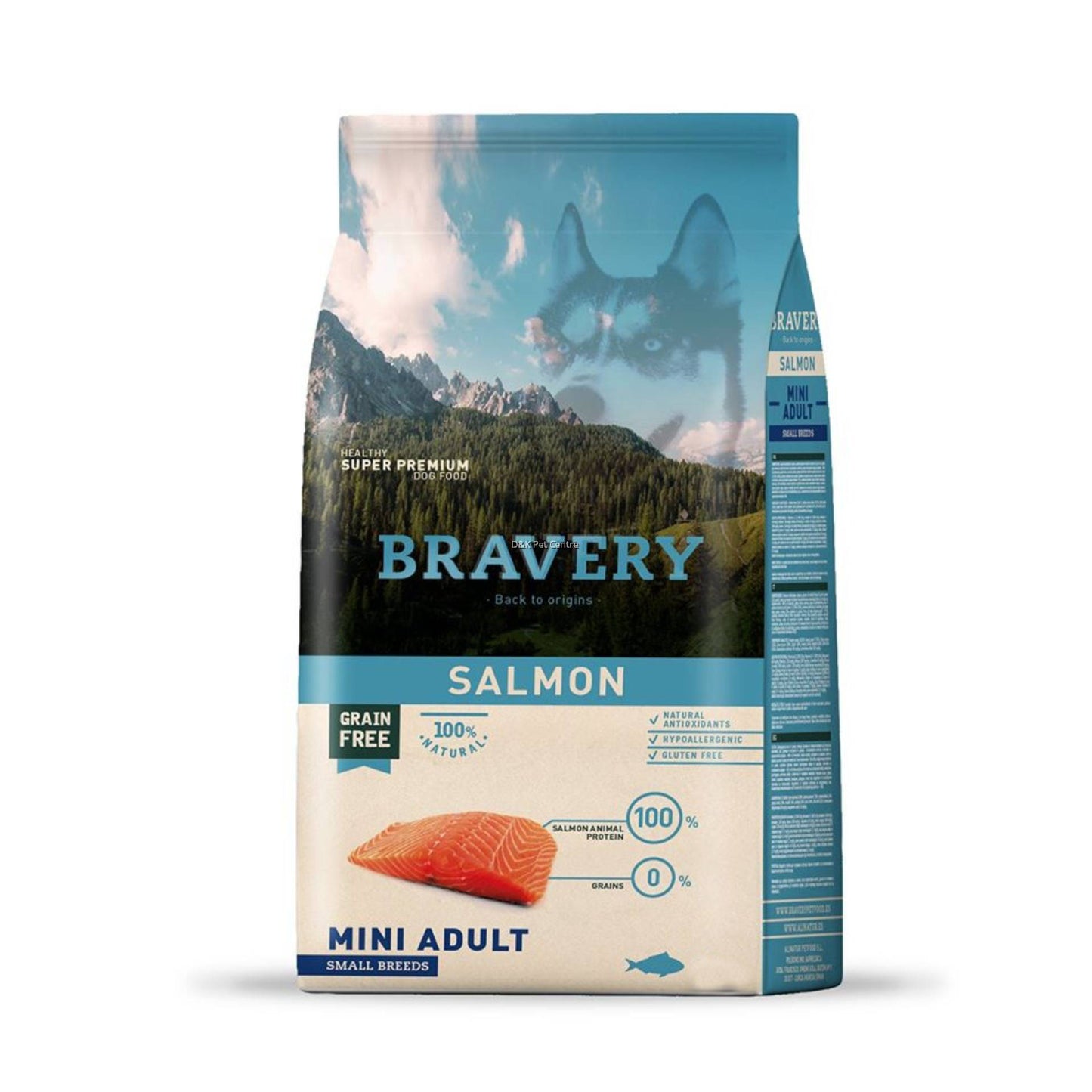 Bravery Dog Salmón Mini Adult
