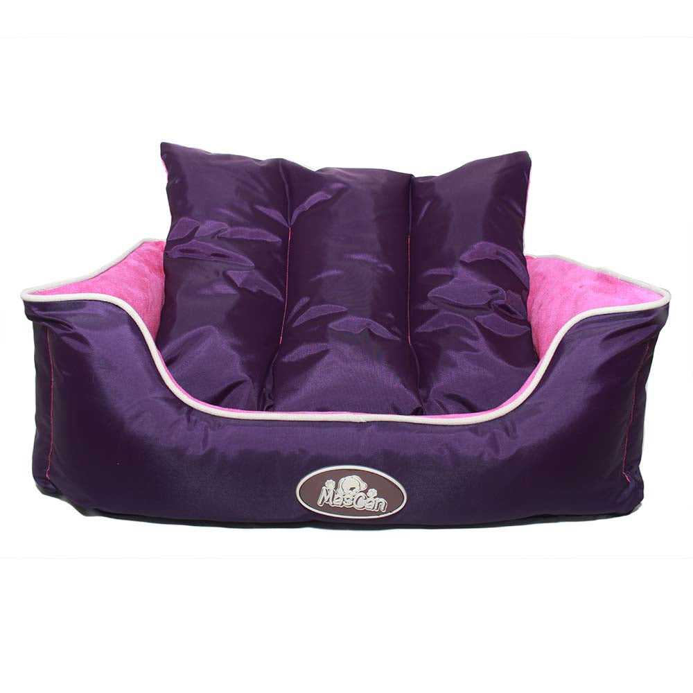 Cama Reversible Doble Morado Mascan