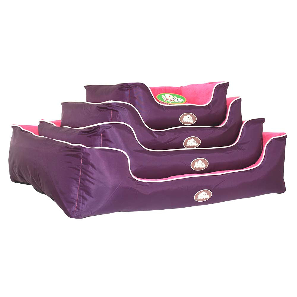 Cama Reversible Doble Morado Mascan