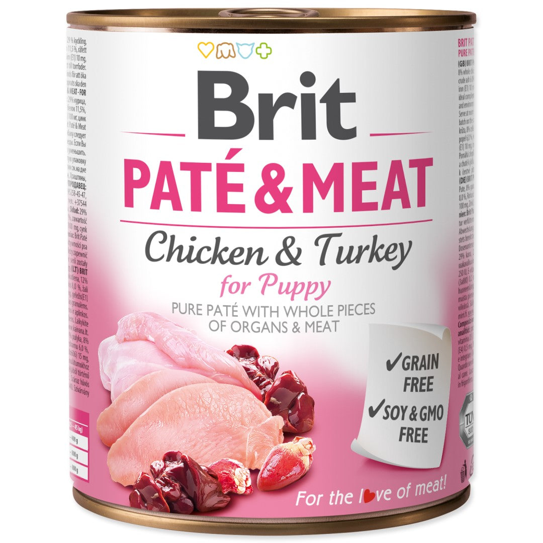 Brit Pate & Meat Puppy Lata