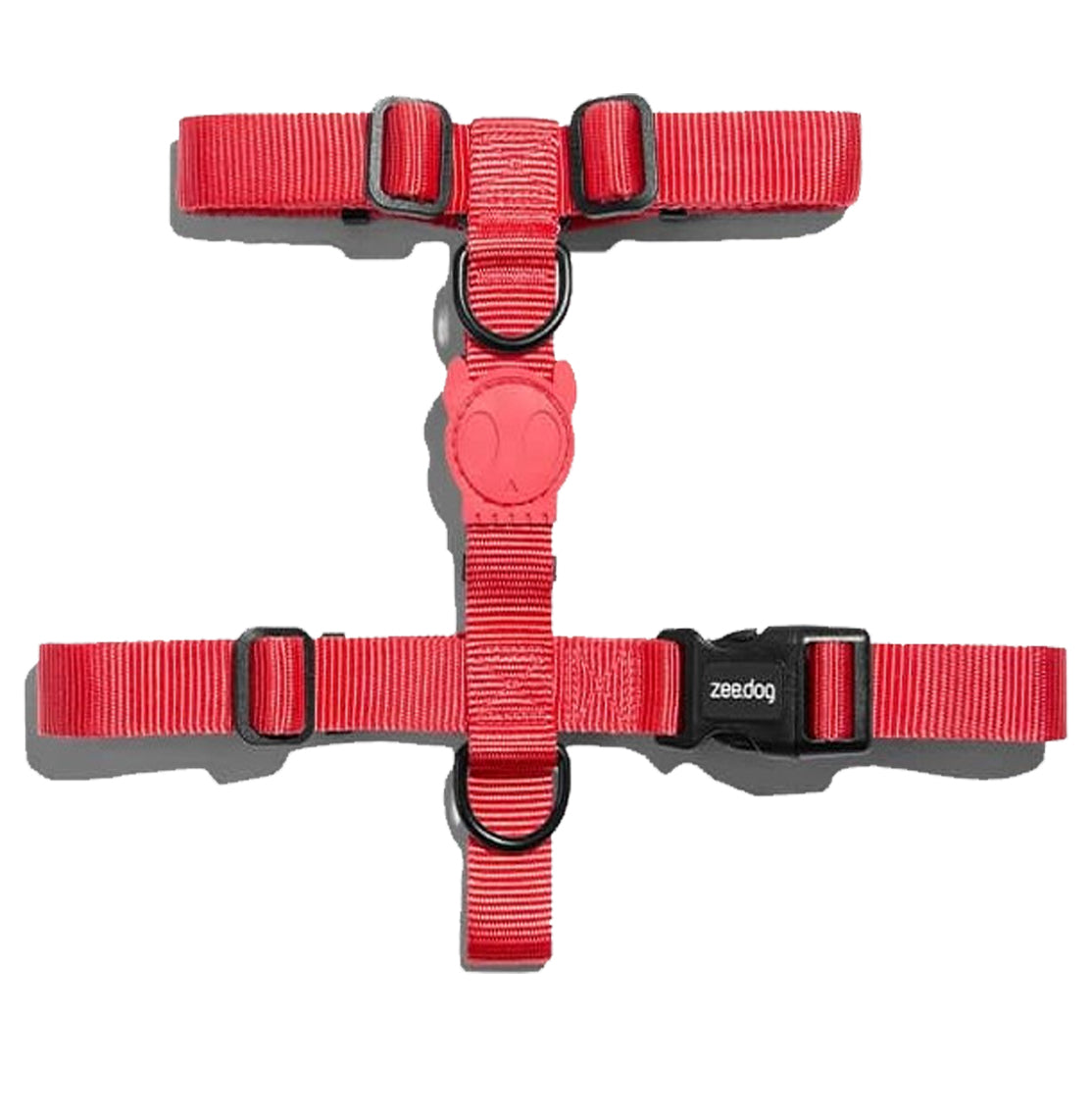 Neon Coral H Harness ZeeDog