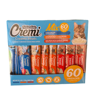 Naturalistic Cremi Box Sea Food Mix 60 Un