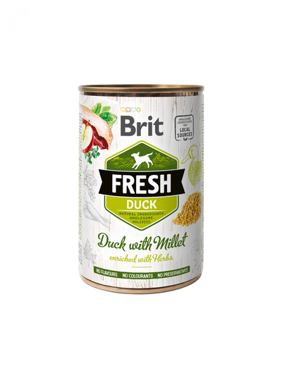 Brit Fresh Duck with Millet