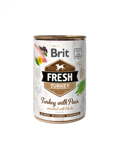 Brit Fresh Turkey With Peas