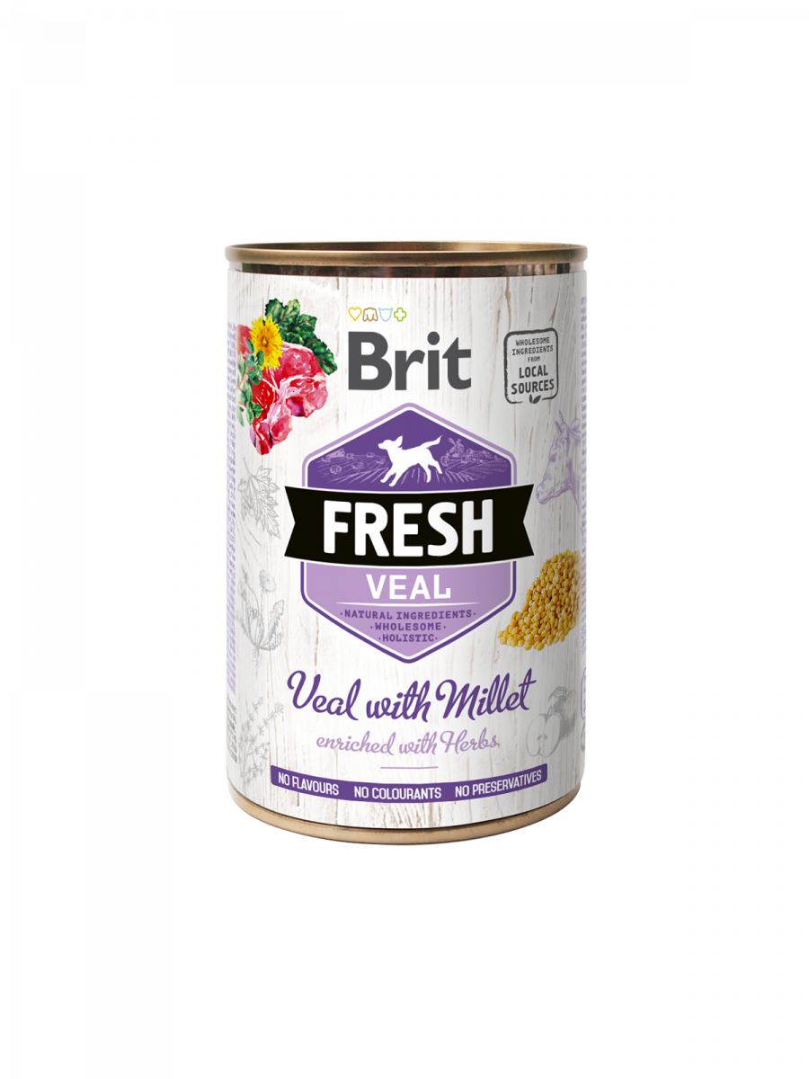 brit Fresh Veal With Millet