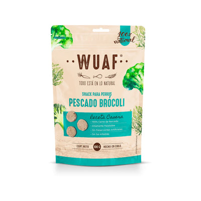 Wuaf Snack Pescado Brócoli