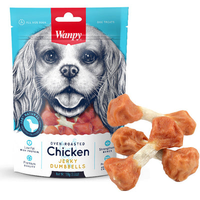 Wanpy Jerky Dumbbells Chicken
