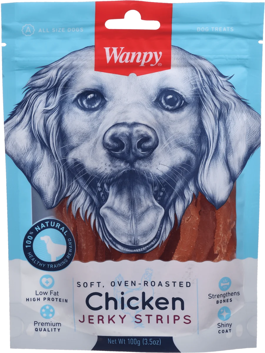 Wanpy Jerky Strips Chicken