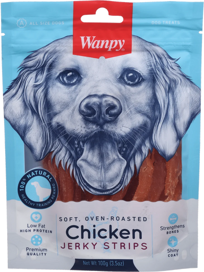 Wanpy Jerky Strips Chicken