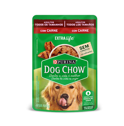 Dog Chow Pouch Adulto Carne