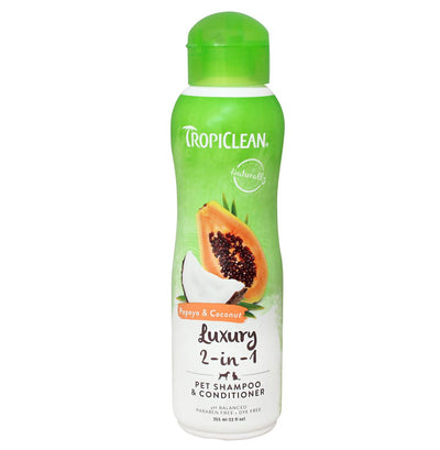 Tropiclean Papaya y Coconut Shampoo & Conditioner