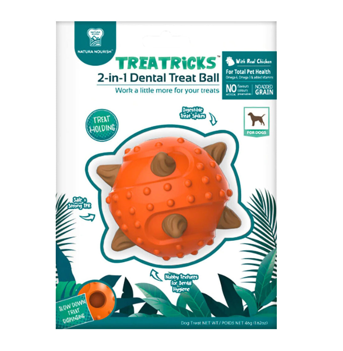 Treatricks Pelota Dental sabor Pollo